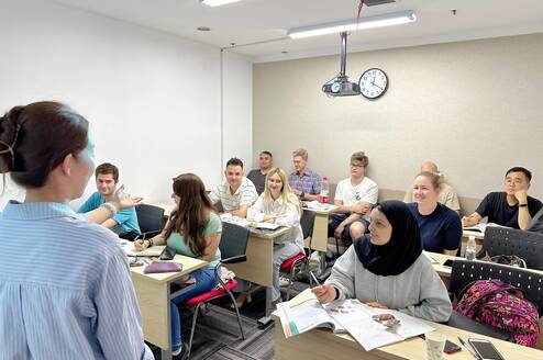 Chinese Group Class in Qingdao China - XMandarin